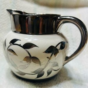 Myott Staffordshire Old Silver Lustre 1505F small cream pitcher.